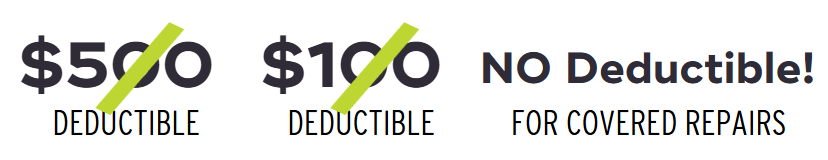 No deductibles